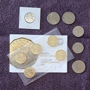 Coins Canadian & USA Collection